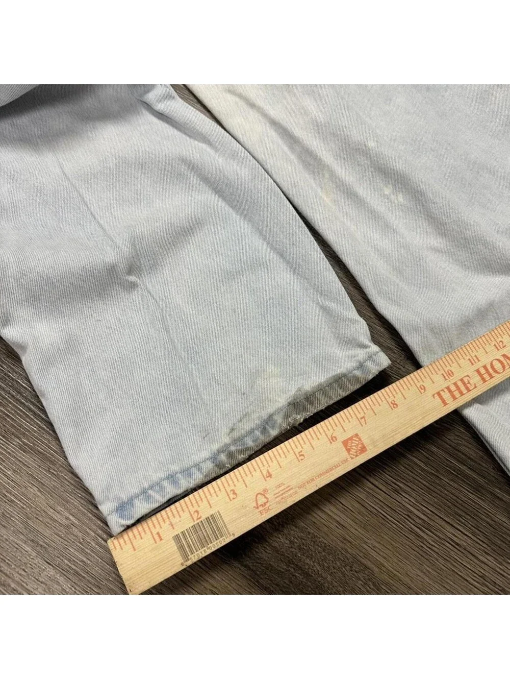 Vintage Levi’s silver tab loose fit light washed baggy denim jeans Mens 36x30